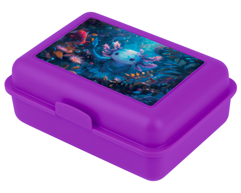 Baagl box na svačinu s motivem Axolotl