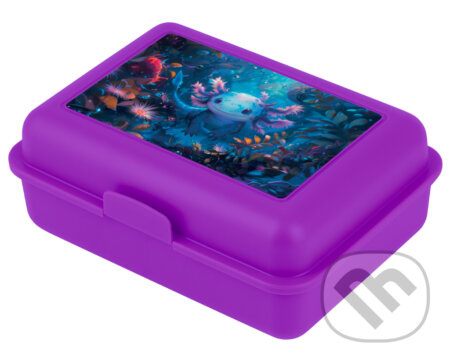 Baagl box na svačinu s motivem Axolotl