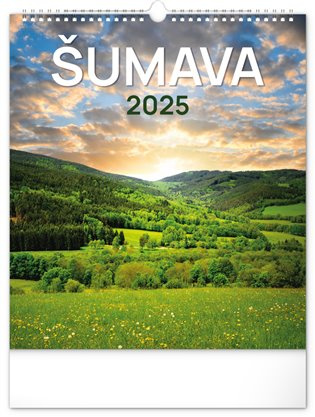 Nástěnný kalendář Šumava 2025