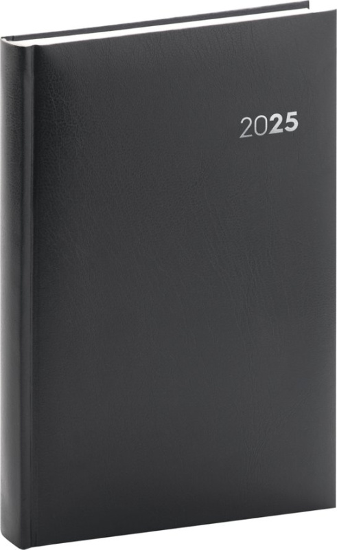 Denní diář Balacron 2025, černý