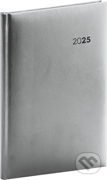 Týdenní diář Balacron 2025, stříbrný