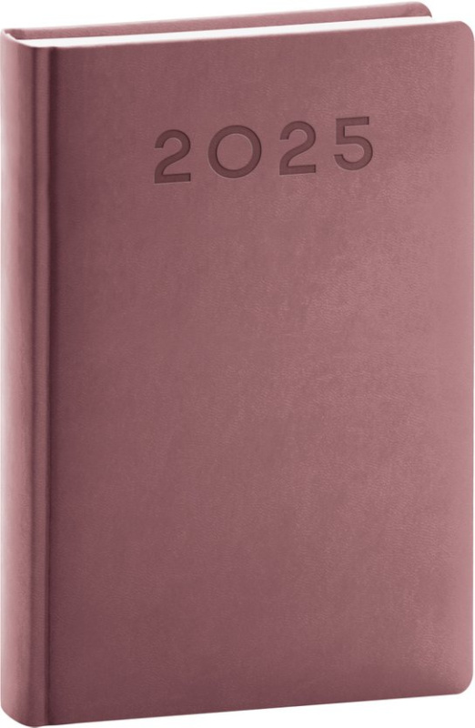 Denní diář Aprint Neo 2025, růžový