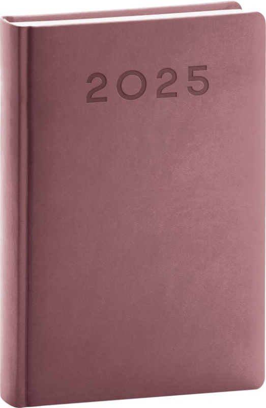 Denní diář Aprint Neo 2025, růžový