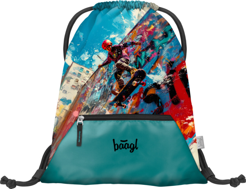 Sáček s kapsou Skatepark