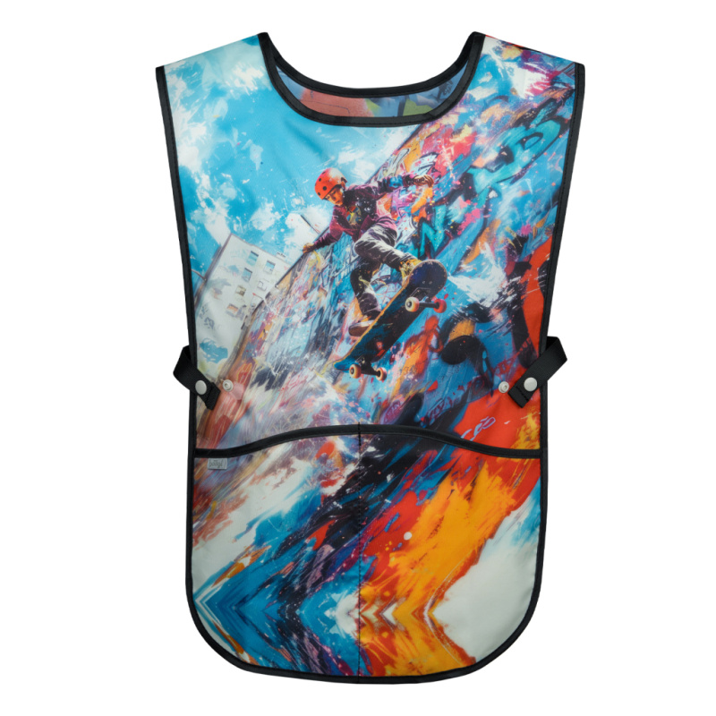 BAAGL Dětská zástěra Skatepark Presco Group