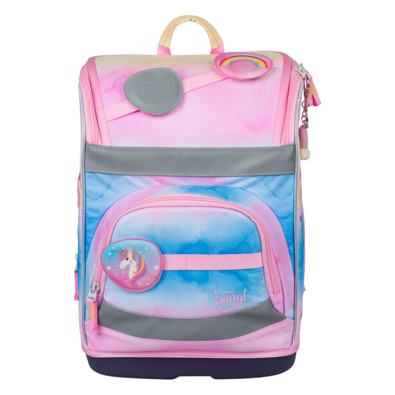 BAAGL Školní aktovka Zippy plus Rainbow Unicorn  Presco Group
