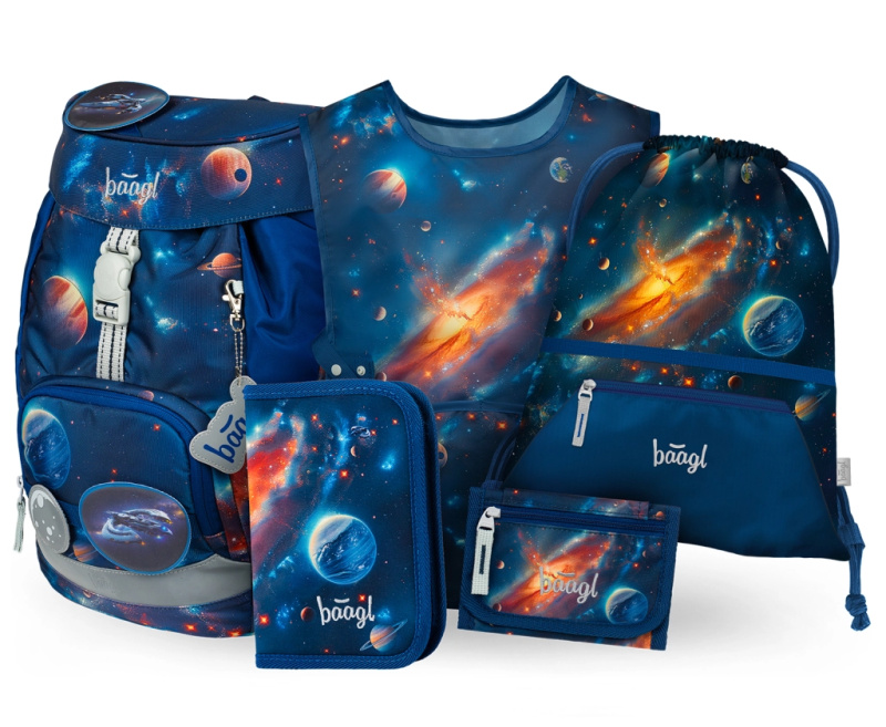 Set školních doplňků vesmír