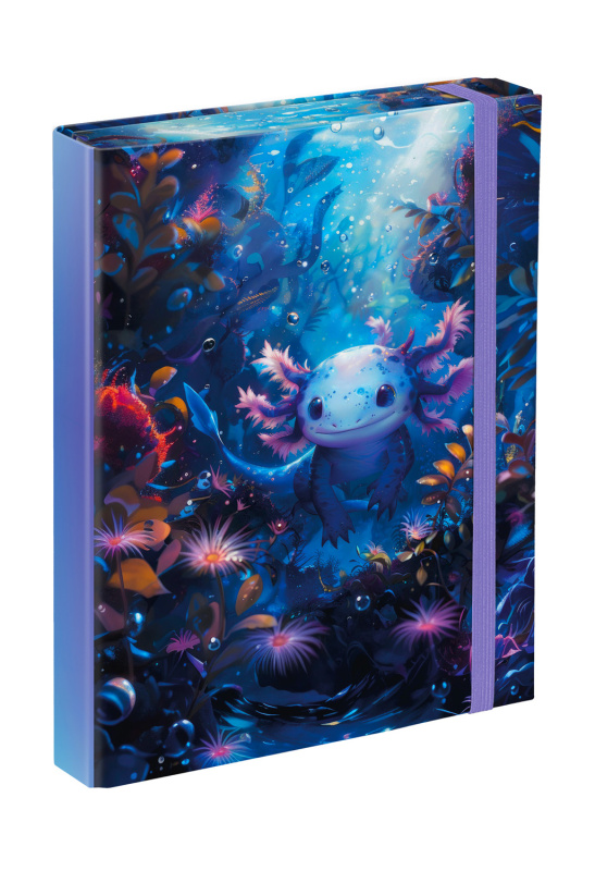 BAAGL Desky na školní sešity A5 Axolotl Presco Group