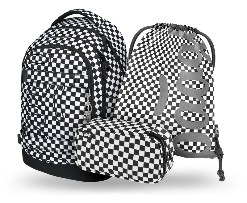 Baagl Set 3 Školní Skate Max: Batoh, Penál a Sáček