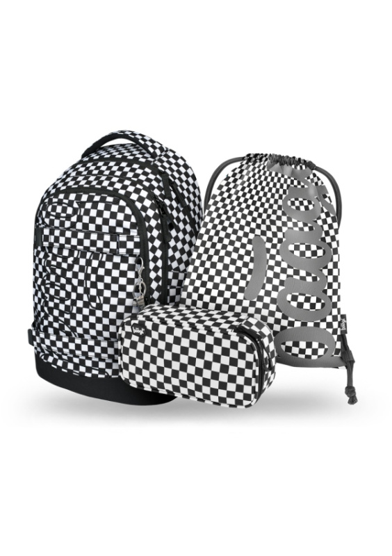 Baagl Set 3 Školní Skate Max: Batoh, Penál a Sáček