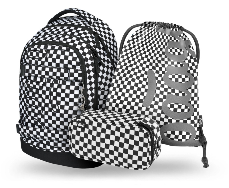 Baagl Set 3 Školní Skate Max: Batoh, Penál a Sáček