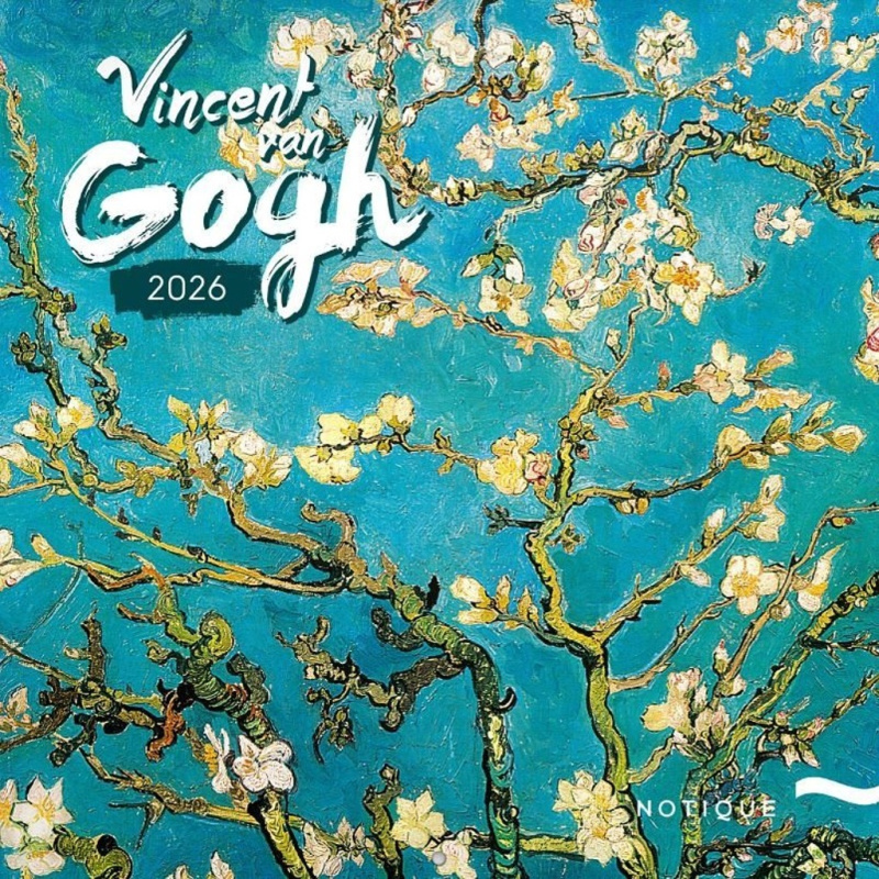 Poznámkový kalendář Vincent van Gogh 2026
