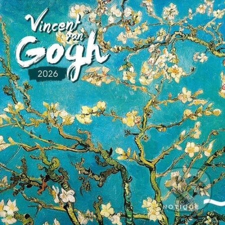 Poznámkový kalendář Vincent van Gogh 2026