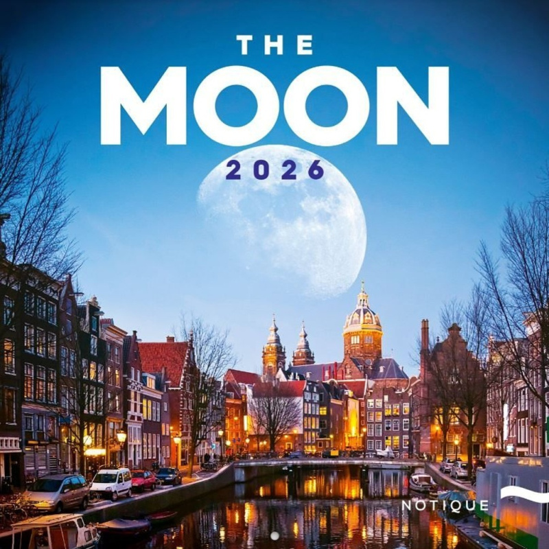 Poznámkový kalendář Měsíc 2026