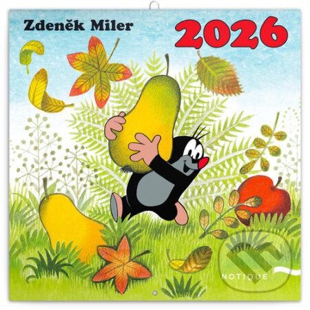 Poznámkový kalendář Krteček 2026