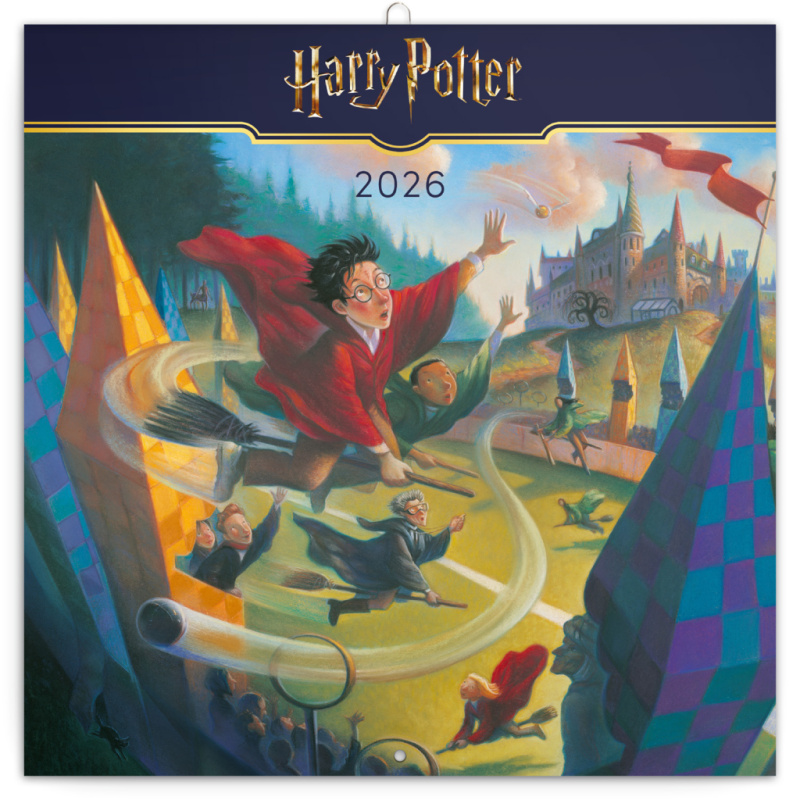 Poznámkový kalendář Harry Potter 2026