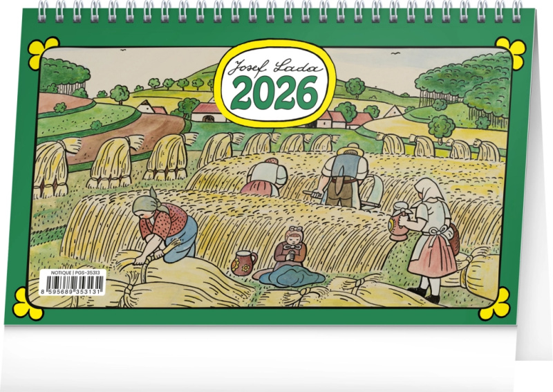 Josef Lada 2026 - stolní kalendář