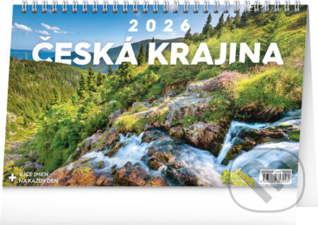 Česká krajina 2026 - stolní kalendář - kniha z kategorie Stolní kalendáře
