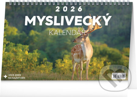 Notique stolní kalendář myslivecký 2026