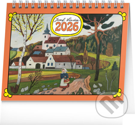Stolní kalendář 2026 s ilustracemi Josefa Lady