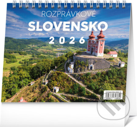 Stolní kalendář Rozprávkové Slovensko 2026