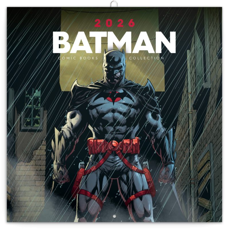 Poznámkový kalendář Batman Comics 2026
