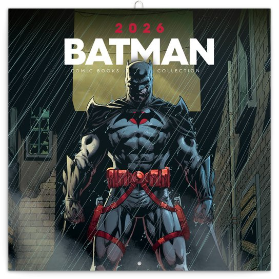 Poznámkový kalendář Batman Comics 2026