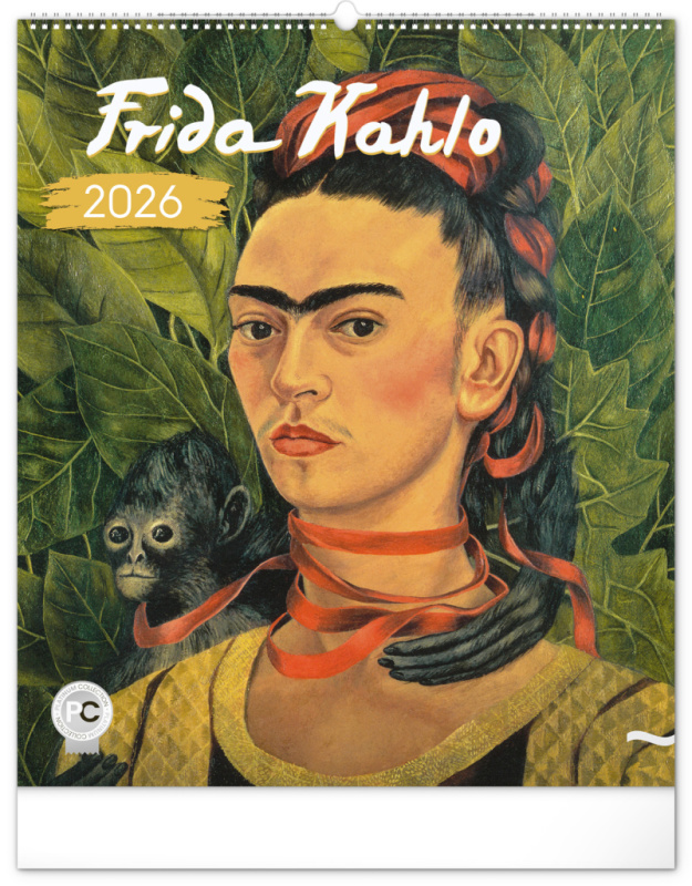 Frida Kahlo 2026 - nástěnný obrázkový kalendář