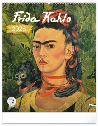 Frida Kahlo 2026 - nástěnný obrázkový kalendář