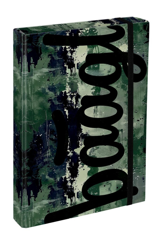 BAAGL Desky na školní sešity A4 Jumbo Forest Presco Group