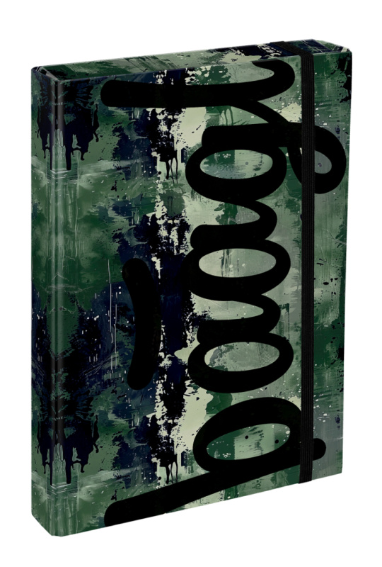 BAAGL Desky na školní sešity A4 Jumbo Forest Presco Group