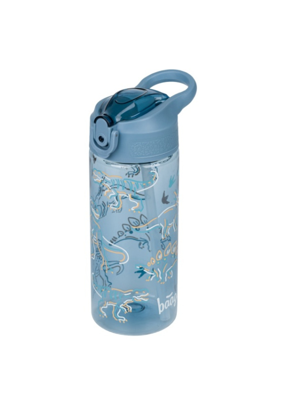 BAAGL Tritanová láhev na pití s brčkem Dino 500 ml Presco Group