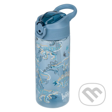 BAAGL Tritanová láhev na pití s brčkem Dino 500 ml Presco Group