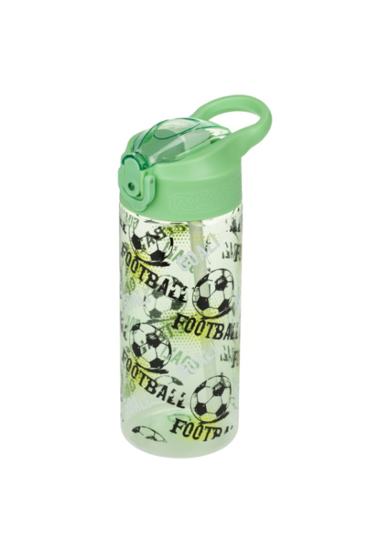 BAAGL Tritanová láhev na pití s brčkem Fotbal 500 ml Presco Group