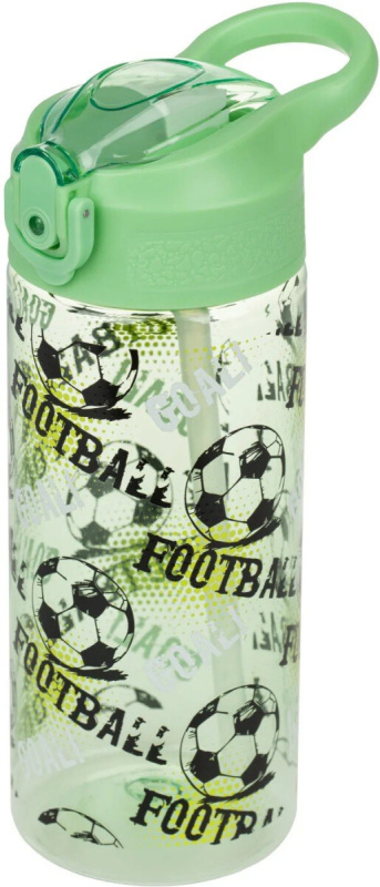 BAAGL Tritanová láhev na pití s brčkem Fotbal 500 ml Presco Group
