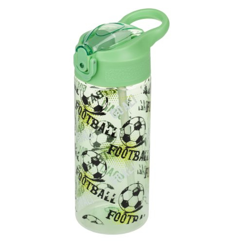 BAAGL Tritanová láhev na pití s brčkem Fotbal 500 ml Presco Group