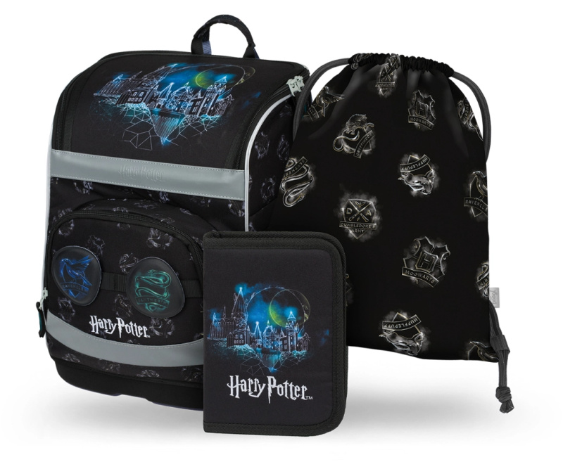 Školní set Zippy Plus Harry Potter: aktovka, penál a sáček