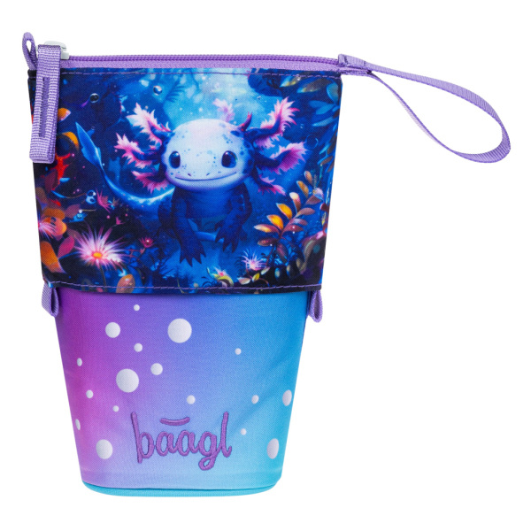 BAAGL Školní penál Pastelkovník Axolotl GRS Presco Group