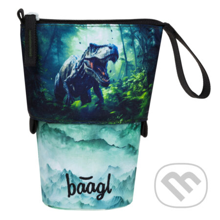 BAAGL Školní penál Pastelkovník Dino GRS Presco Group