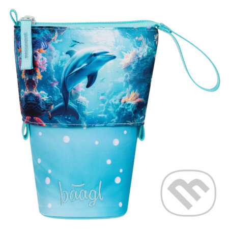 BAAGL Školní penál Pastelkovník Delfín GRS Presco Group