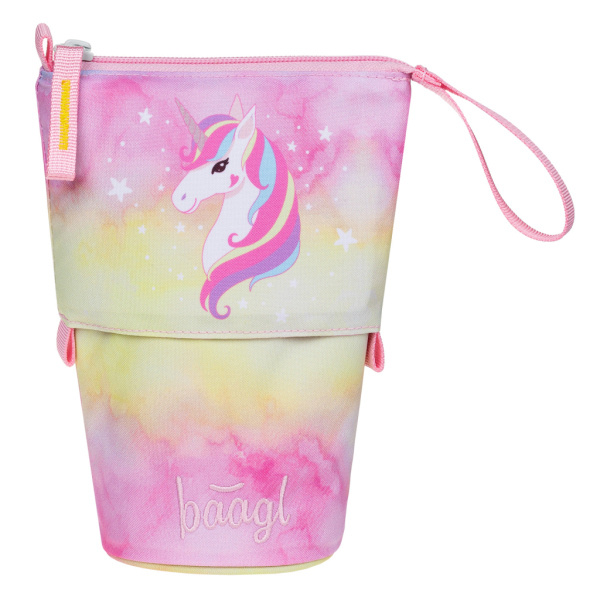 BAAGL Školní penál Pastelkovník Rainbow Unicorn GRS Presco Group