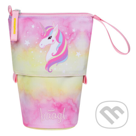 BAAGL Školní penál Pastelkovník Rainbow Unicorn GRS Presco Group