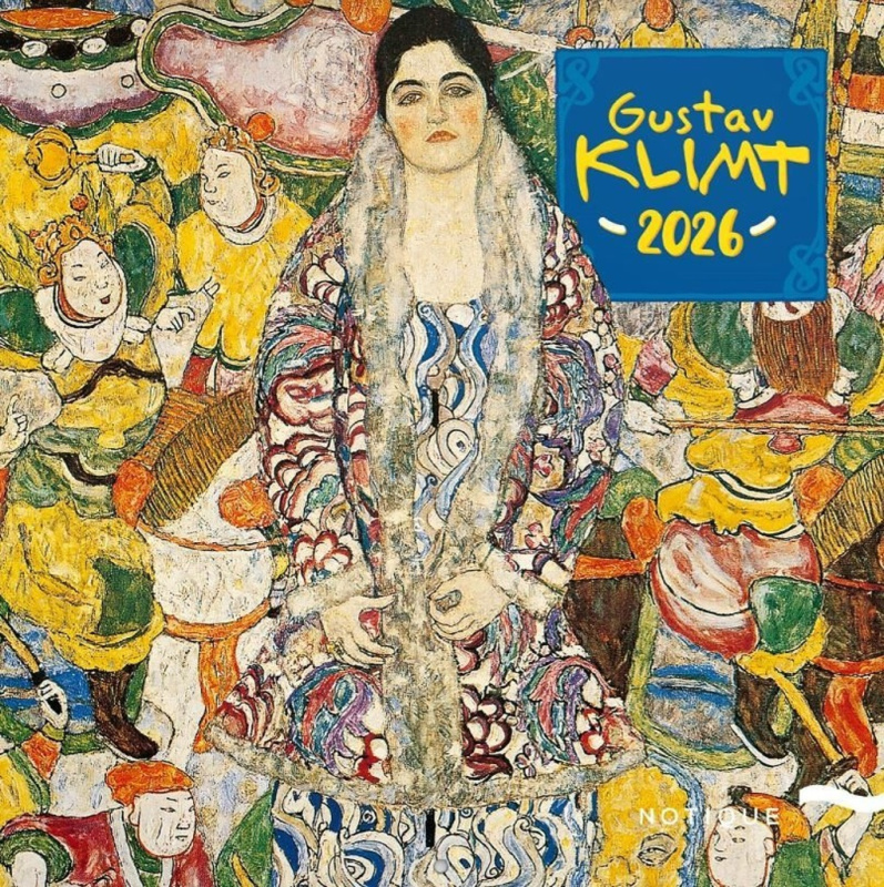 Poznámkový kalendář Gustav Klimt 2026