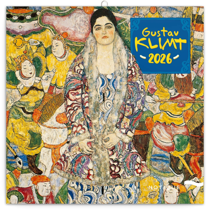 Poznámkový kalendář Gustav Klimt 2026