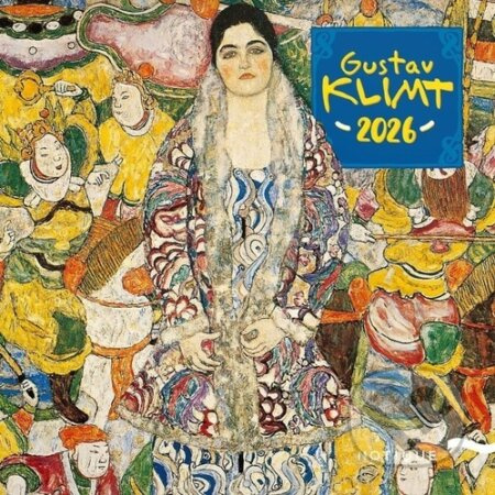 Poznámkový kalendář Gustav Klimt 2026