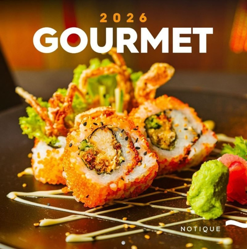Poznámkový kalendář Gourmet 2026