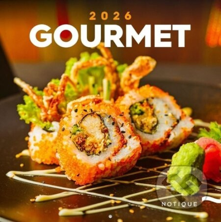 Poznámkový kalendář Gourmet 2026