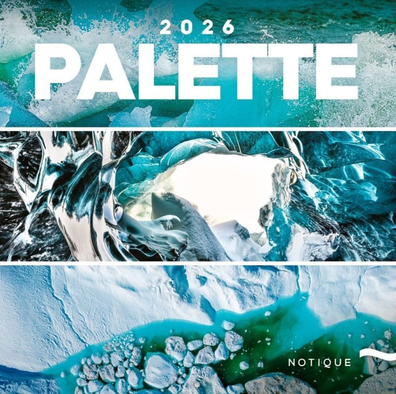 Poznámkový kalendář Paleta 2026
