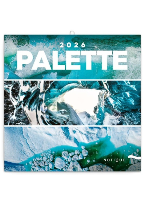 Poznámkový kalendář Paleta 2026