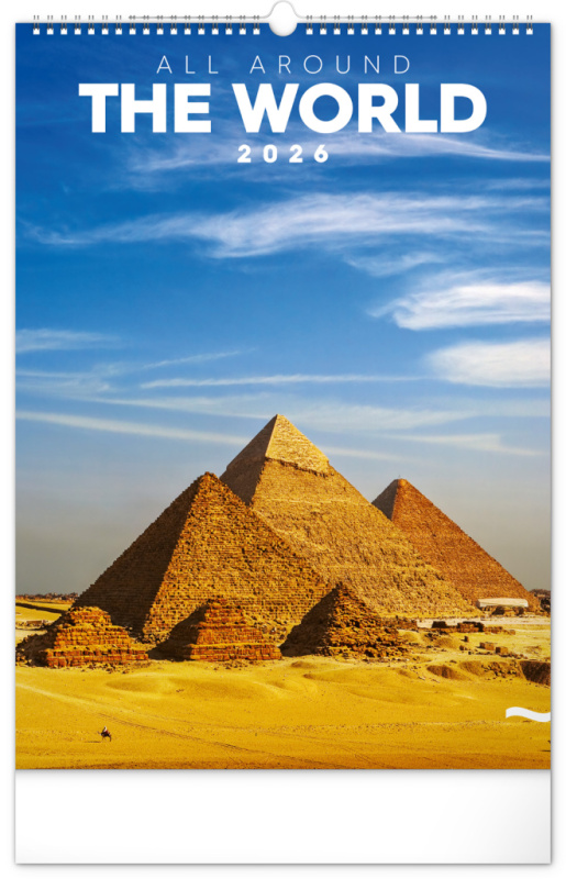 Nástěnný kalendář Světové monumenty 2026